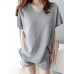 Leisure Solid Pocket V Neck Short Sleeve Suit